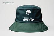 Realistic bucket hat mockup, a Hat Mockup by Raihan Rahman (Thumbnail 7 of 10)