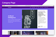 Flamingo - Ghost Blogging Theme, a Websites & App Template by Stylesheets.dev (Thumbnail 3 of 6)