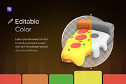 Western & Asian Foods 3D Icon Pack, a Food & Drink 3D Model by Rafiq | YDN (Thumbnail 3 of 6)