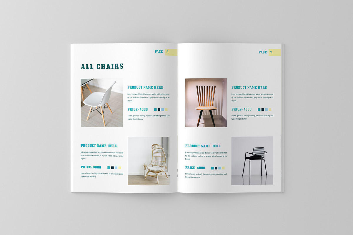 Product Catalog, a Brochure Template by mijli (Photo 5 of 19)