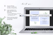 Folded Wedding Program Template, an Invitation Template by Alice Bluefox (Thumbnail 6 of 9)