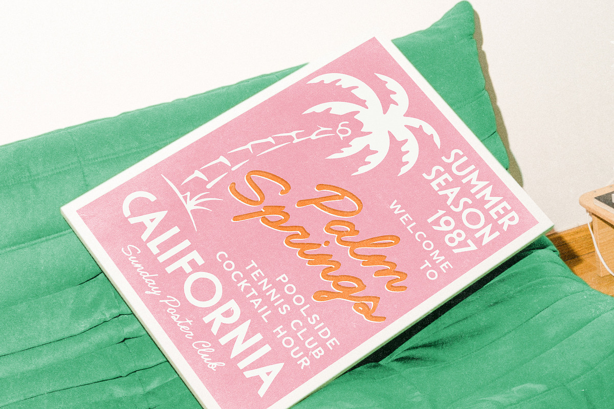 Hotel Paradiso Vintage Font Family, a Handwritten Font by Ayya Studio (Photo 4 of 16)