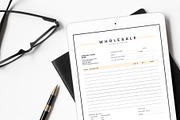 Printable order form canva/photoshop, a Templates & Theme by Axpand (Thumbnail 3 of 7)