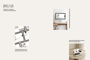 Squarespace Website Template DREAMY