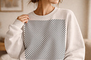 Women’s Crewneck Sweatshirt Mockup, a Shirt Mockup by Designer Dude (Thumbnail 2 of 2)