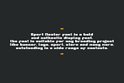 Sport Master Font, a Sans Serif Font by QR Design Studio (Thumbnail 8 of 12)