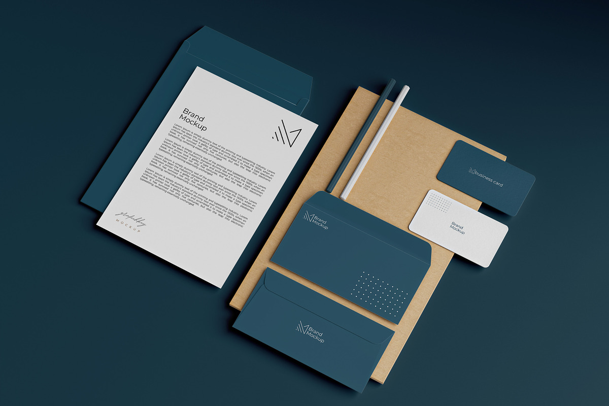 Branding / Stationery Mockups, a Product Mockup by graphic_keY (Photo 2 of 4)