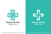 Modern Health Logo Design Template, a Branding & Logo Template by Morvana Crew (Thumbnail 2 of 2)