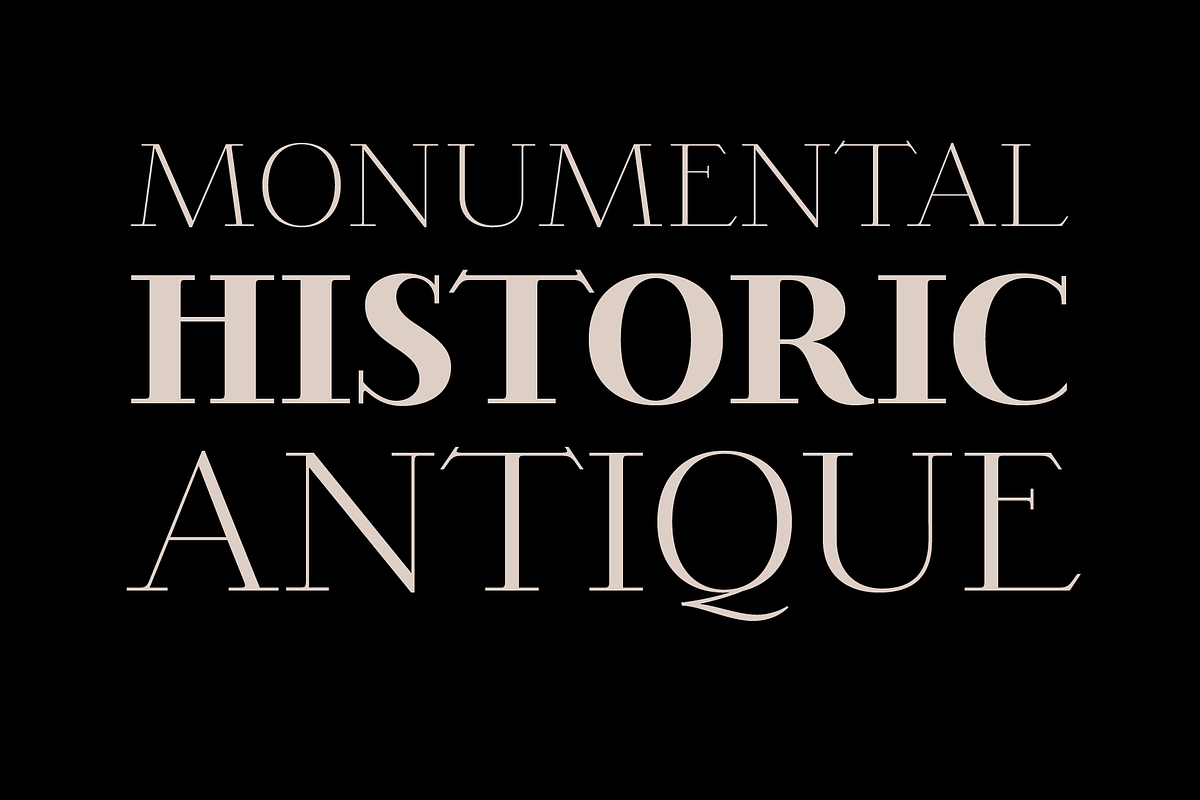 Opheline - 9 Fonts, a Serif Font by Nasir Udin (Photo 5 of 13)