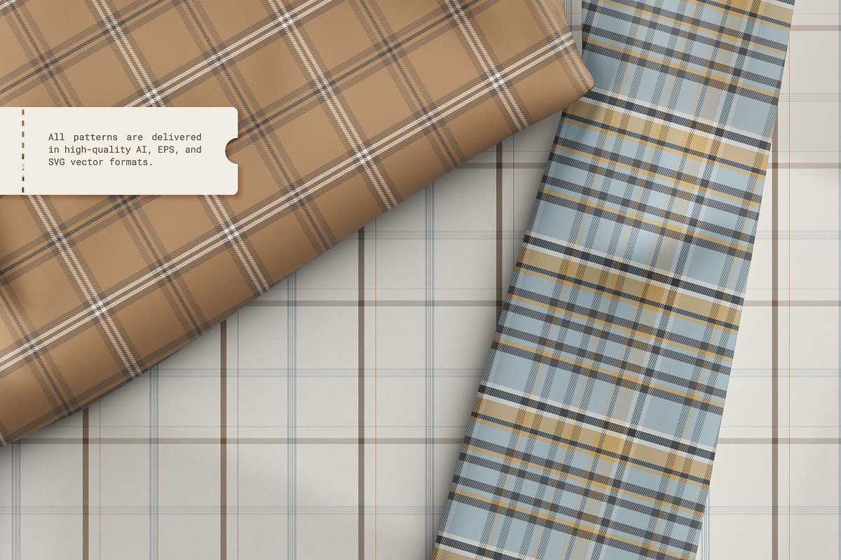 60 Scandi Tartan & Plaid Patterns, a Pattern Graphic by IuliiaSavko (Photo 4 of 14)