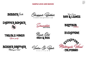 BOBBER BOLD & Cubs Script FONT DUO