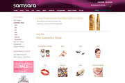 Hot Cosmetics, a WordPress Template by hot-themes (Thumbnail 2 of 4)