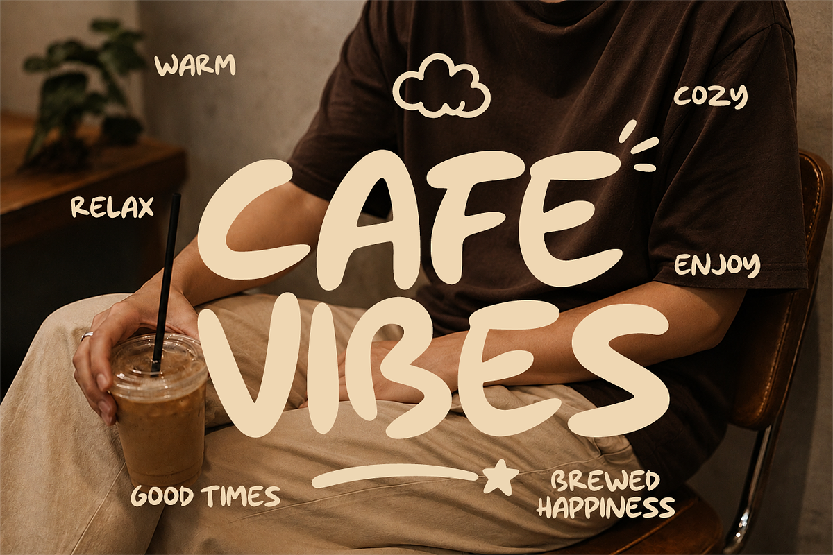 Bouncy Petal handwritten, a Handwritten Font by cocodesign (Photo 8 of 10)