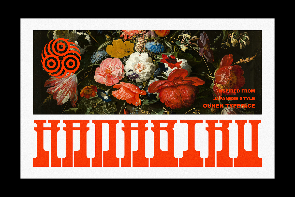 OUNEN Typeface, a Font by Font For Zula™ (Photo 5 of 7)