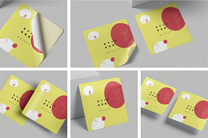 Sticker Mockup, a Packaging Mockup by megostudi0