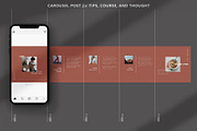 Influencer Instagram Pack | PS CANVA, a Social Media Template by Visuel Colonie® (Thumbnail 5 of 18)