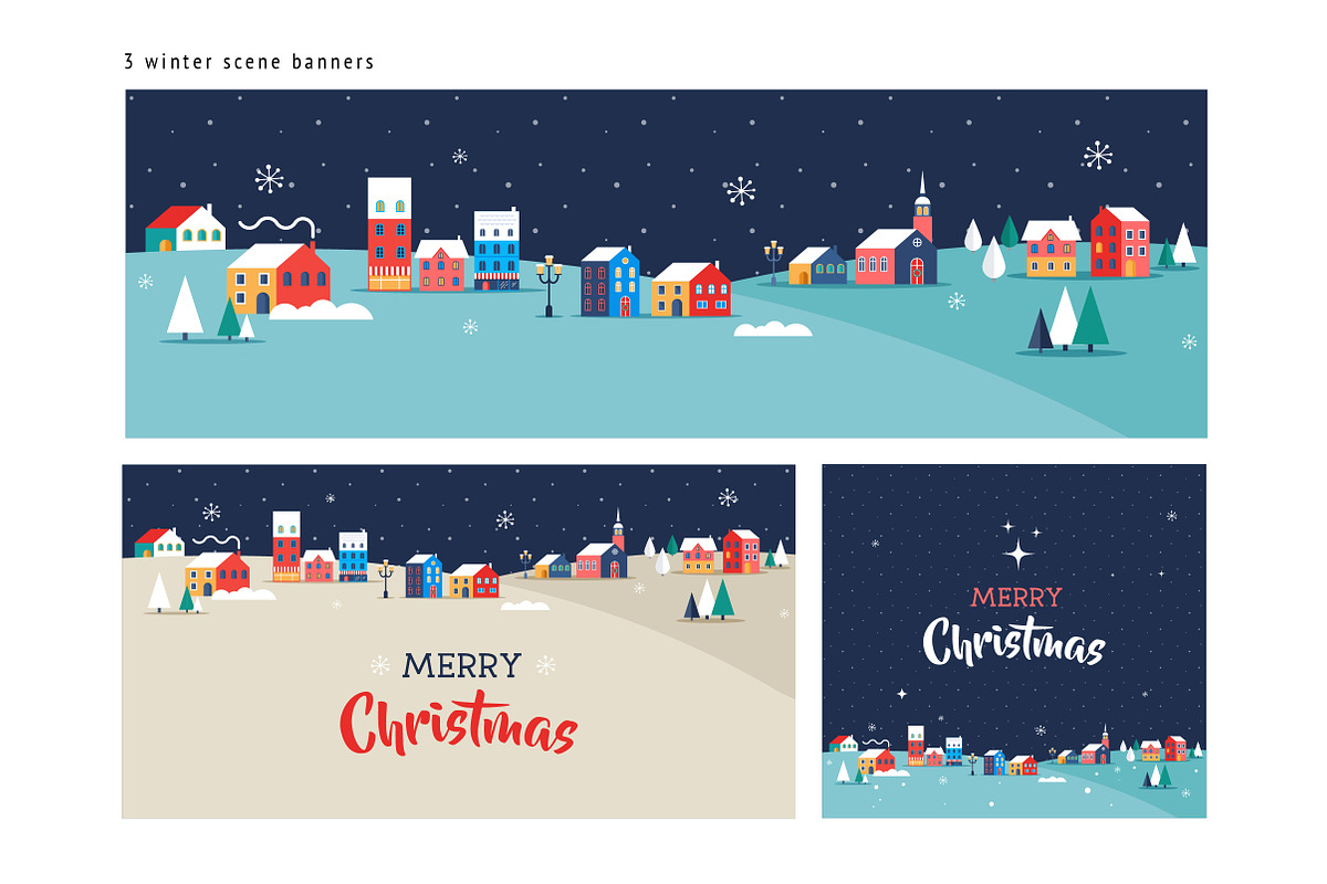 Winter wonderland designer's toolkit, an Animal Illustration by Marish (Photo 3 of 9)