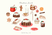 Warm Christmas Watercolor, a Seasonal Illustration by Catch the Dream Art (Thumbnail 13 of 21)
