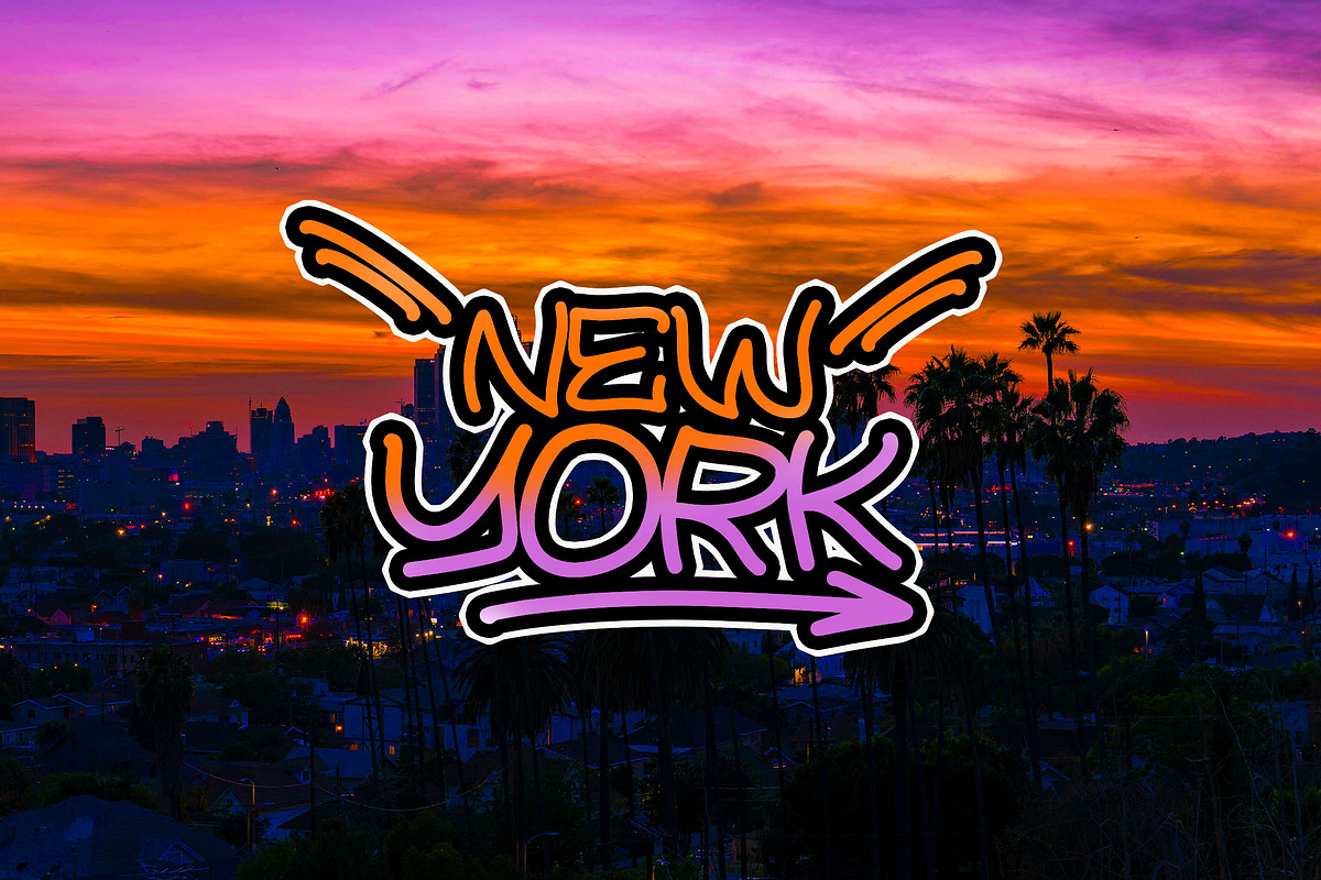 AMORAD Graffiti Font, a Handwritten Font by NTC Graphic (Photo 4 of 9)