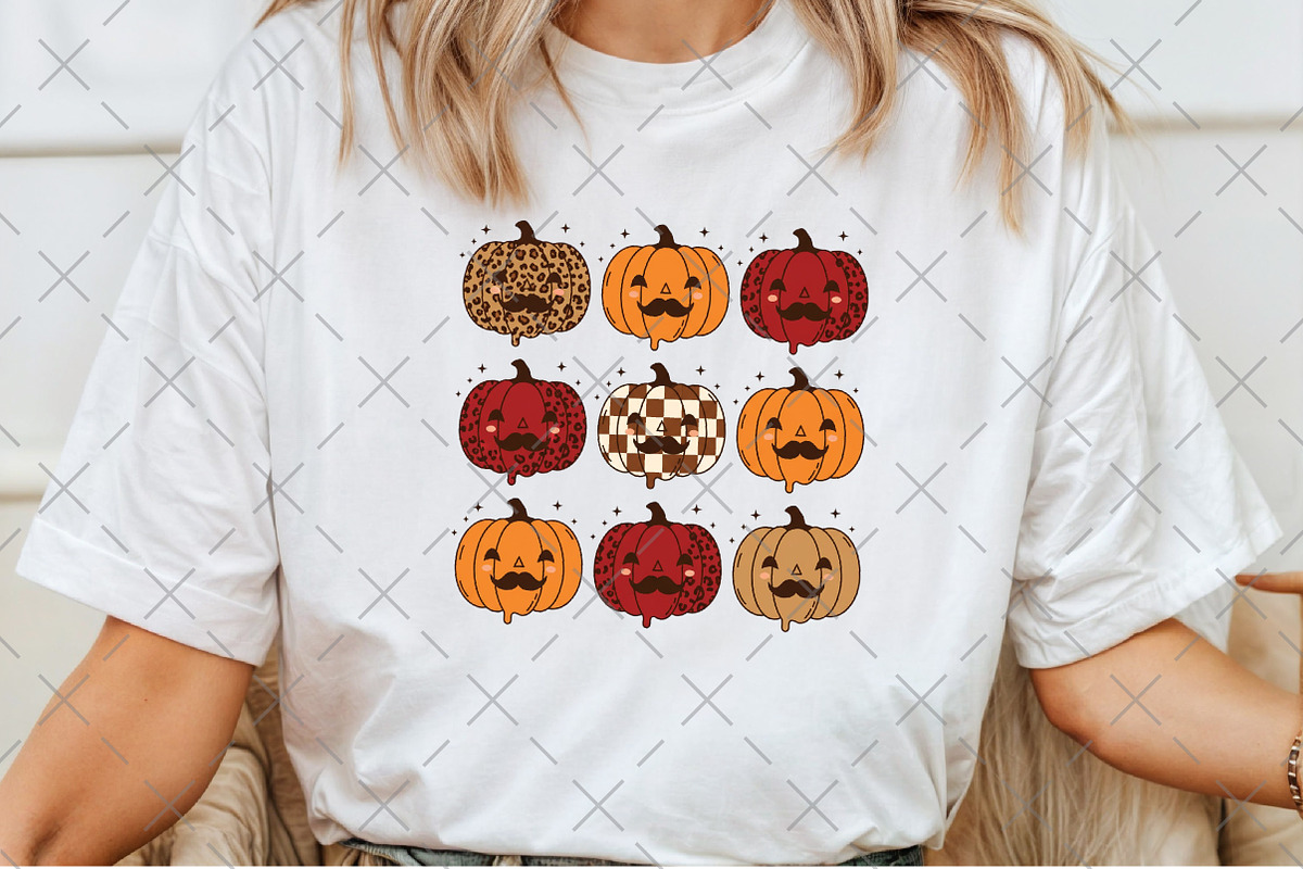 Halloween Funny Pumpkin PNG, an Illustration by Craft Nest (Photo 5 of 6)