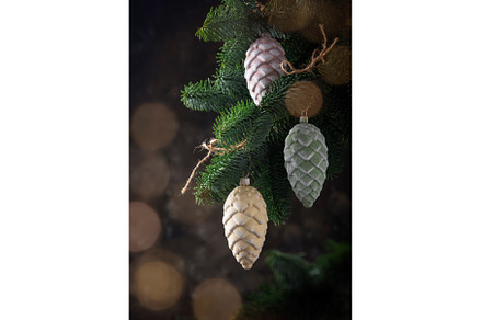 Vintage retro Christmas tree toy, a Holiday Photo by Yulia Furman
