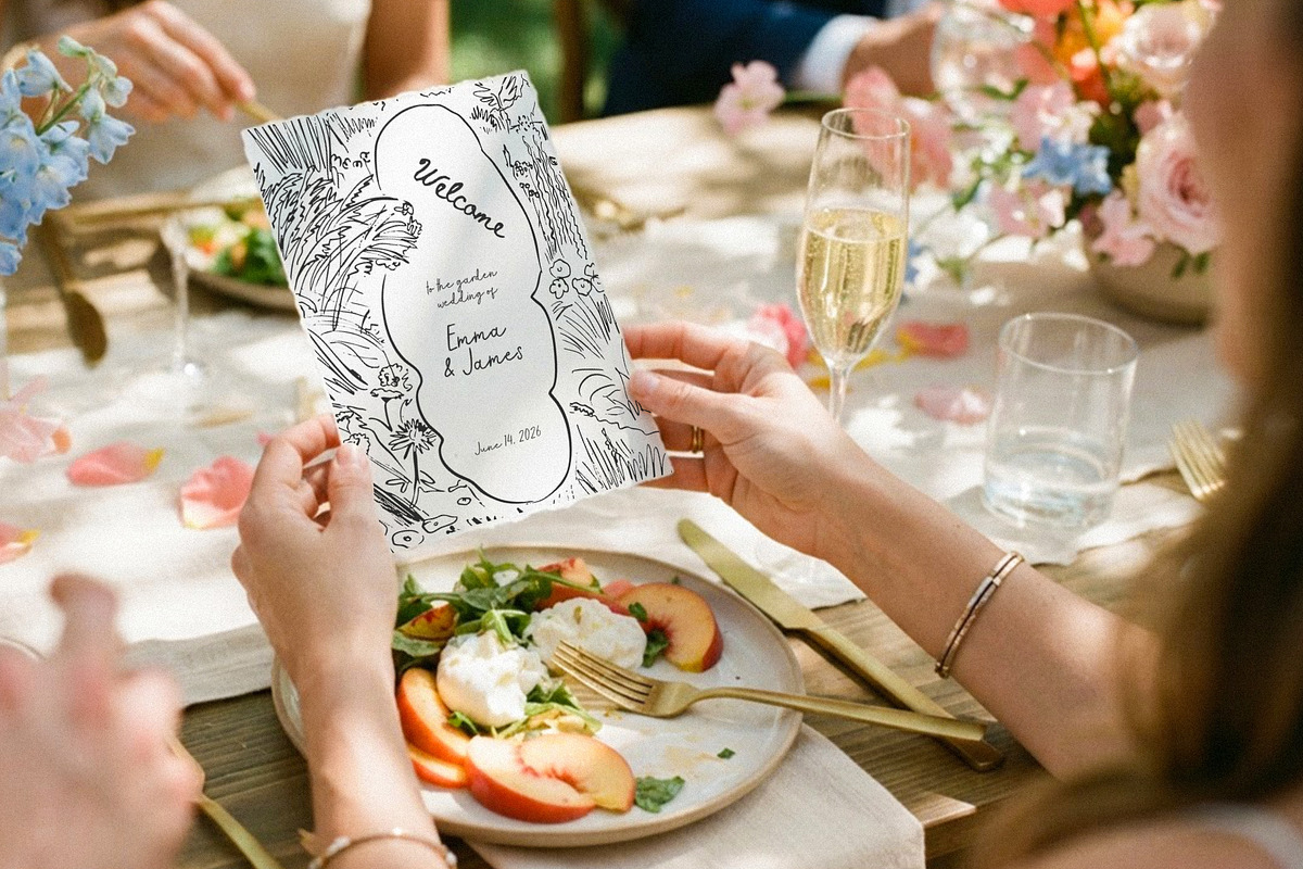New Perennial Garden Wedding, a Decorative Illustration by divanovskaya_nv (Photo 26 of 27)