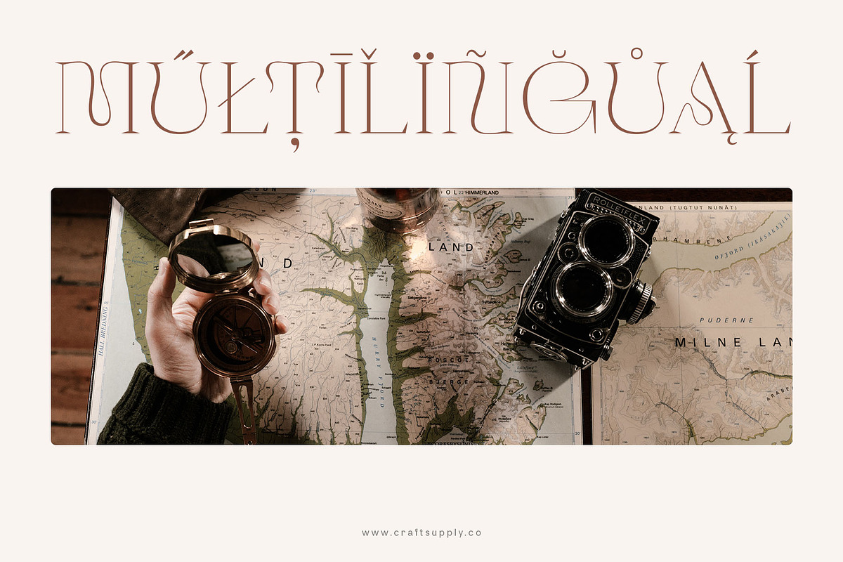 Manuscribe - Psychedelic Typeface, a Font by Craft Supply Co. (Photo 9 of 9)