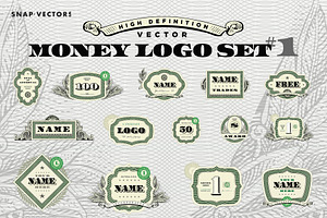 Vector Money Logo Set 1