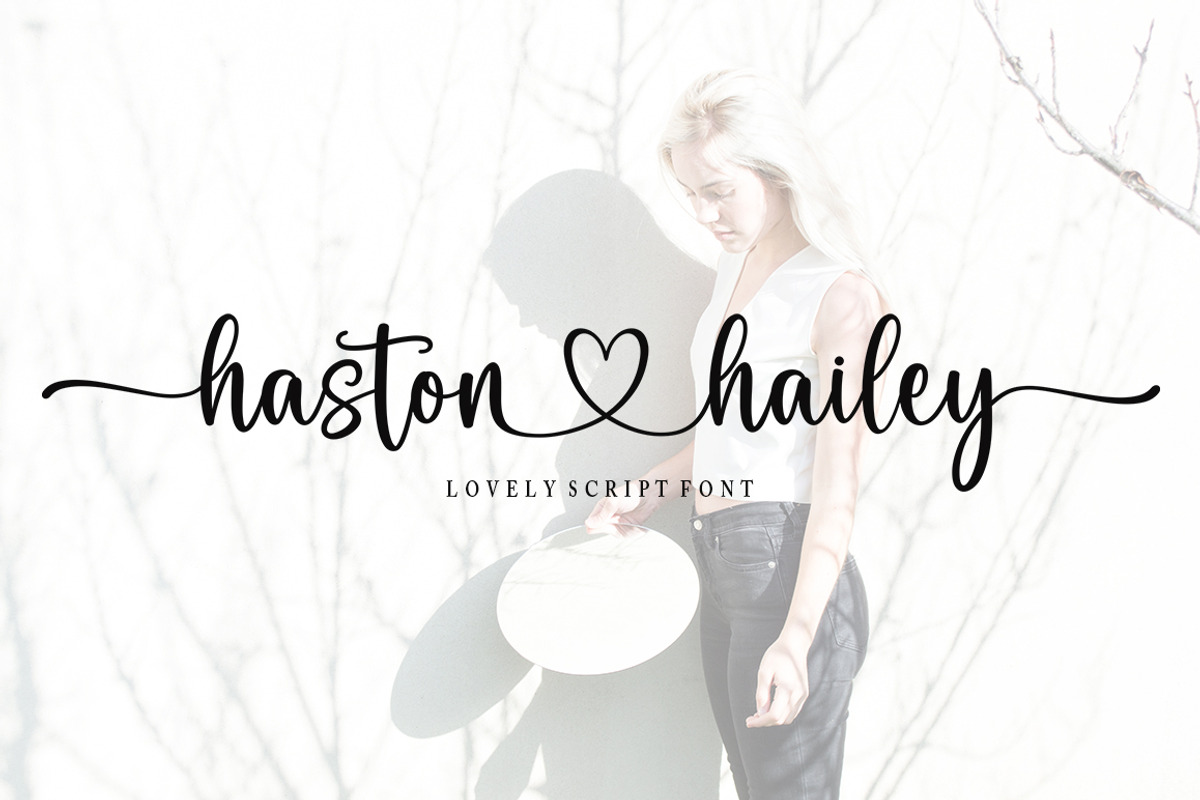 Haston Hailey, a Script Font by Bosstype Studio (Photo 1 of 8)