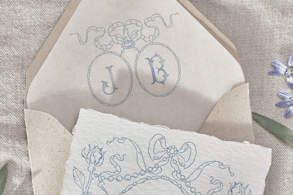 Victorian invitation frames, a Decorative Illustration by GrafikBoutique (Photo 6 of 11)