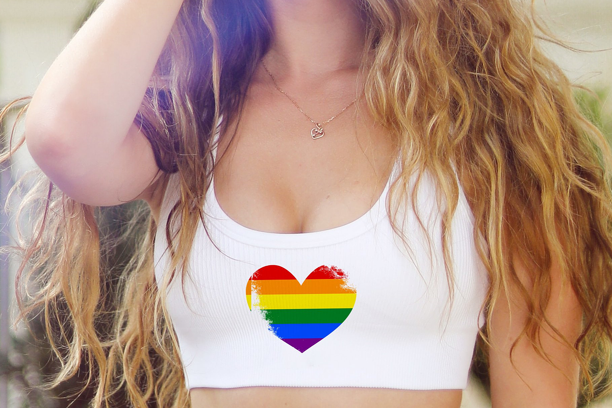 LGBTQ Pride Flags heart, Rainbow, an Object Graphic by jelisua88 (Photo 4 of 4)