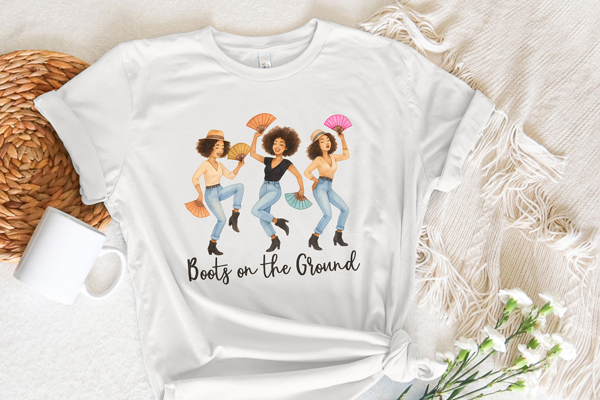 Line Dance Queens PNG, Sublimation, an Illustration by SharpMarketplace (Photo 7 of 9)