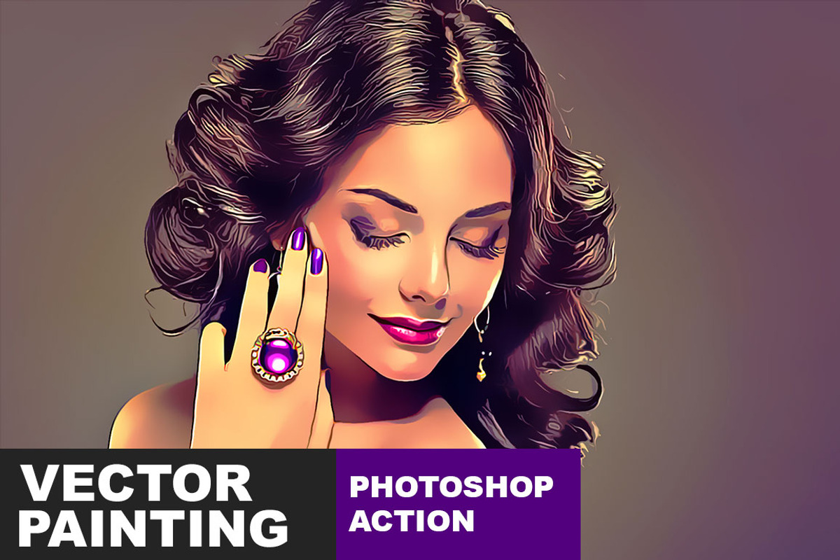 10 In 1 Photoshop Action Bundle V-1, an Action Add-On by DESIGNAVO (Photo 7 of 12)