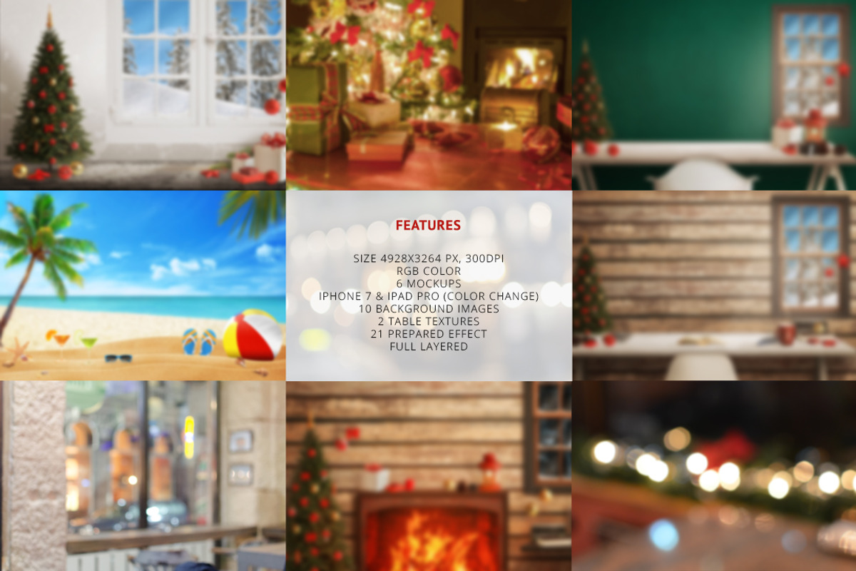 Santa Claus Christmas Mockup, a Household Mockup by RSplaneta (Photo 3 of 9)
