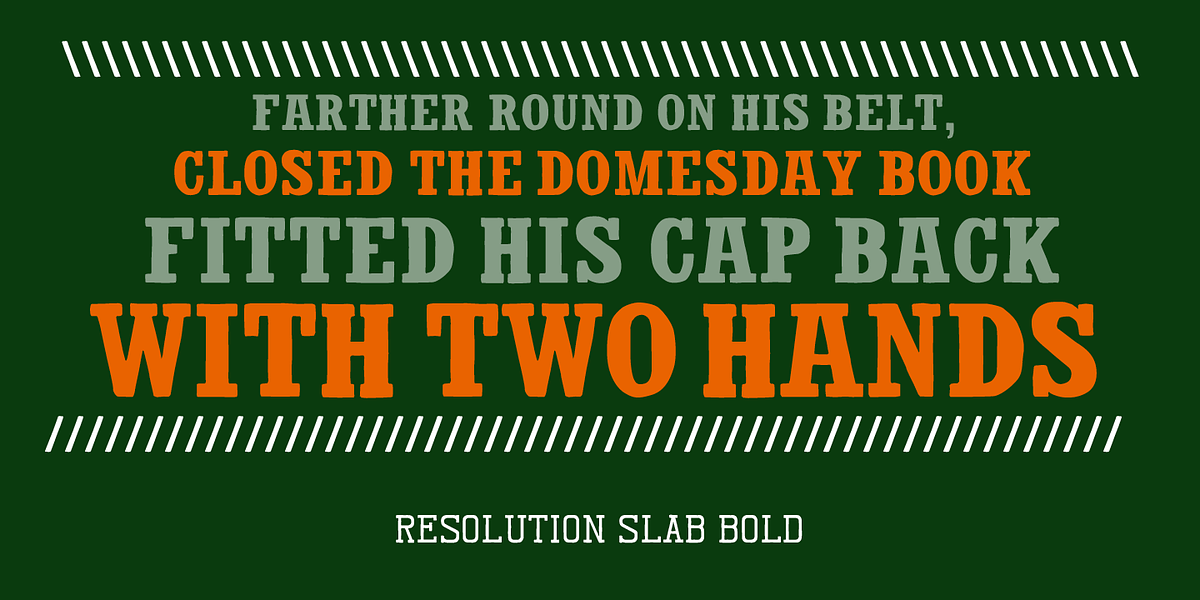 Resolution, a Handwritten Font by Barnbrook Fonts (Photo 8 of 10)