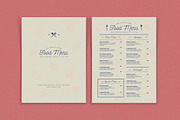 Simple Food Menu Leaf, a Flyer Template by Me55enjah Design (Thumbnail 1 of 4)