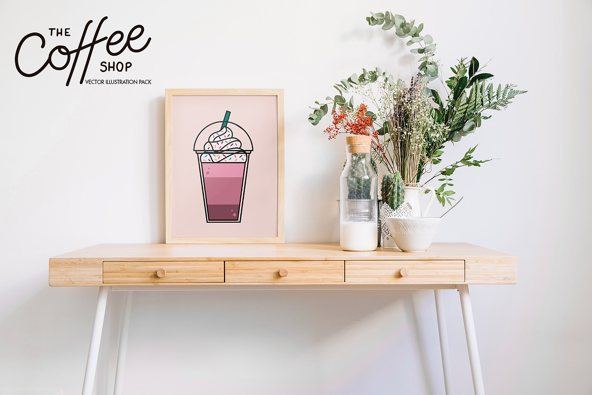 The Coffee Shop, a Food Illustration by RV Zarpelon (Photo 5 of 6)