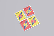 Postage Stamps Mockup, a Product Mockup by Riel Concept (Thumbnail 5 of 5)