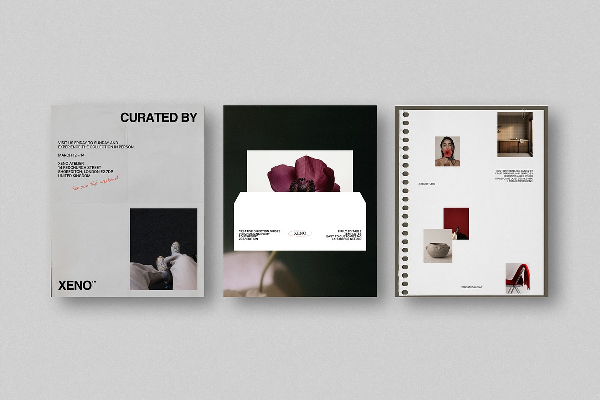 XENO | Instagram Post Bundle, a Social Media Template by The Aesthetic Studio (Photo 8 of 10)