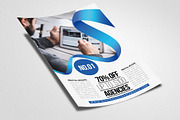 Elegant Business Flyer Template, a Flyer Template by Psd Templates (Thumbnail 2 of 3)