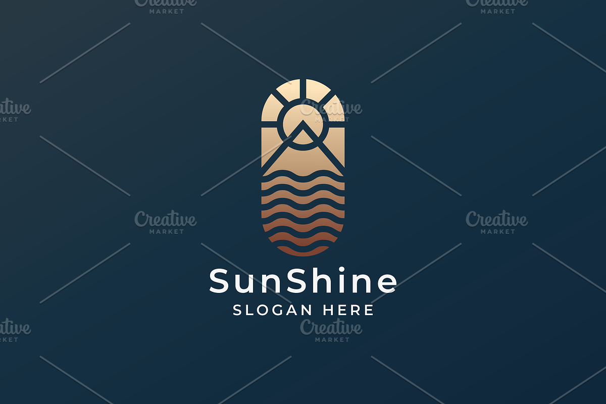 Sun Shine Travel Logo, a Branding & Logo Template by Design_Planet