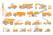 Big set of construction equipment, a Transportation Illustration by WINS Doodle shop (Thumbnail 2 of 7)