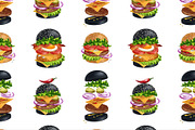 Burger Creator, a Decorative Illustration by Margo Miller (Thumbnail 12 of 31)