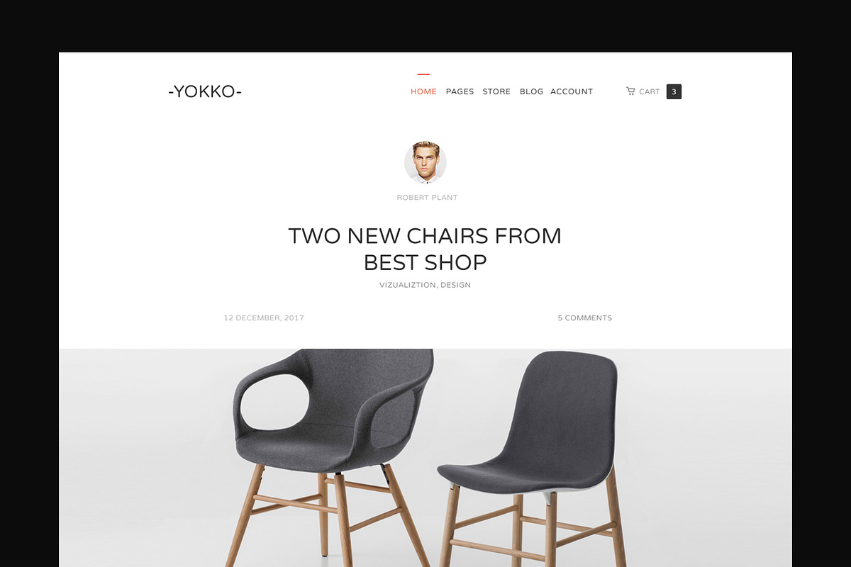 Yokko - Multipurpose PSD Template, a Websites & App Template by aisconverse (Photo 9 of 9)