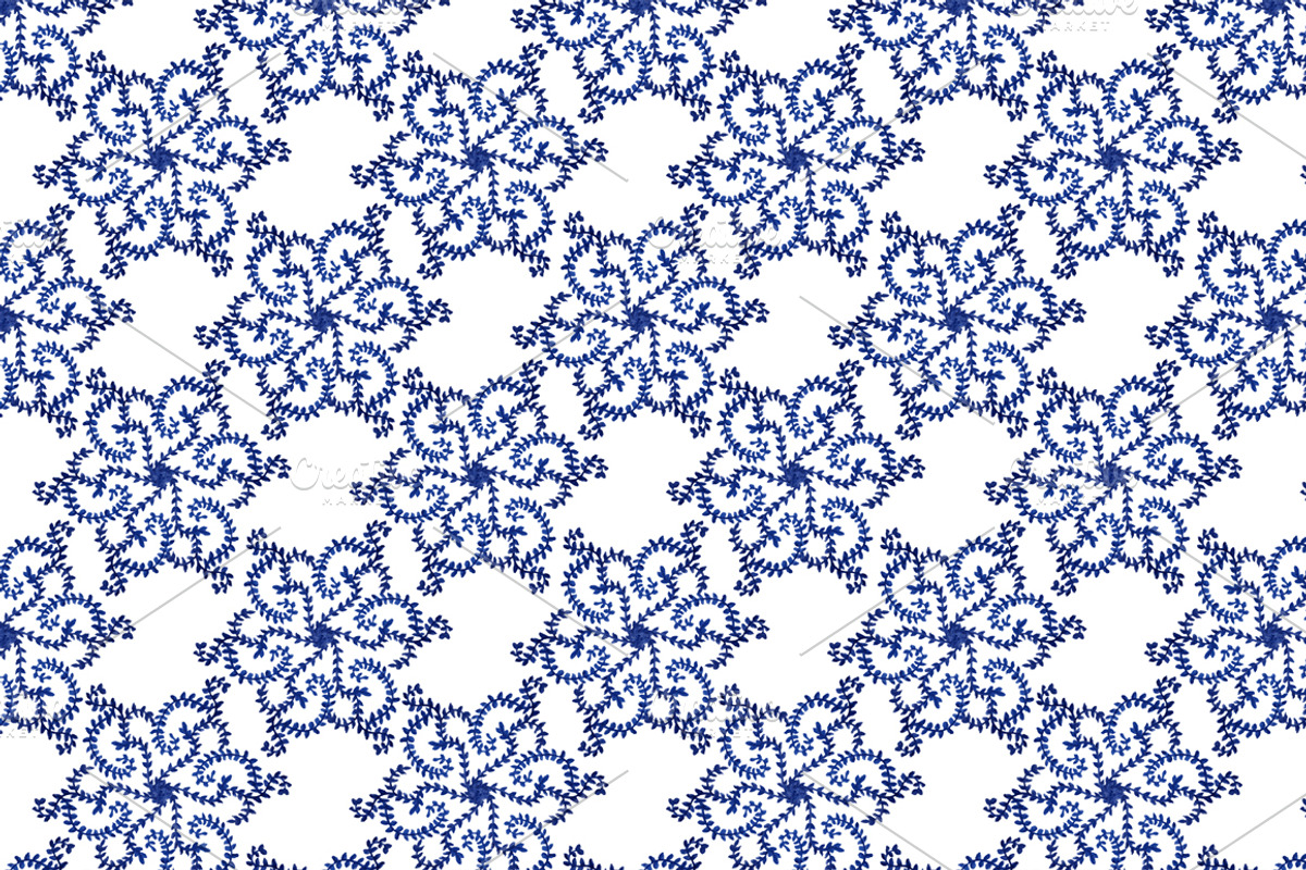 Watercolor Floral Patterns preview 2