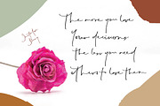 Instalove Diary, a Script Font by AMINMARIO (Thumbnail 3 of 11)