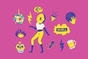 Pop icons, an Illustration by Volkan Aydemir (Thumbnail 4 of 4)