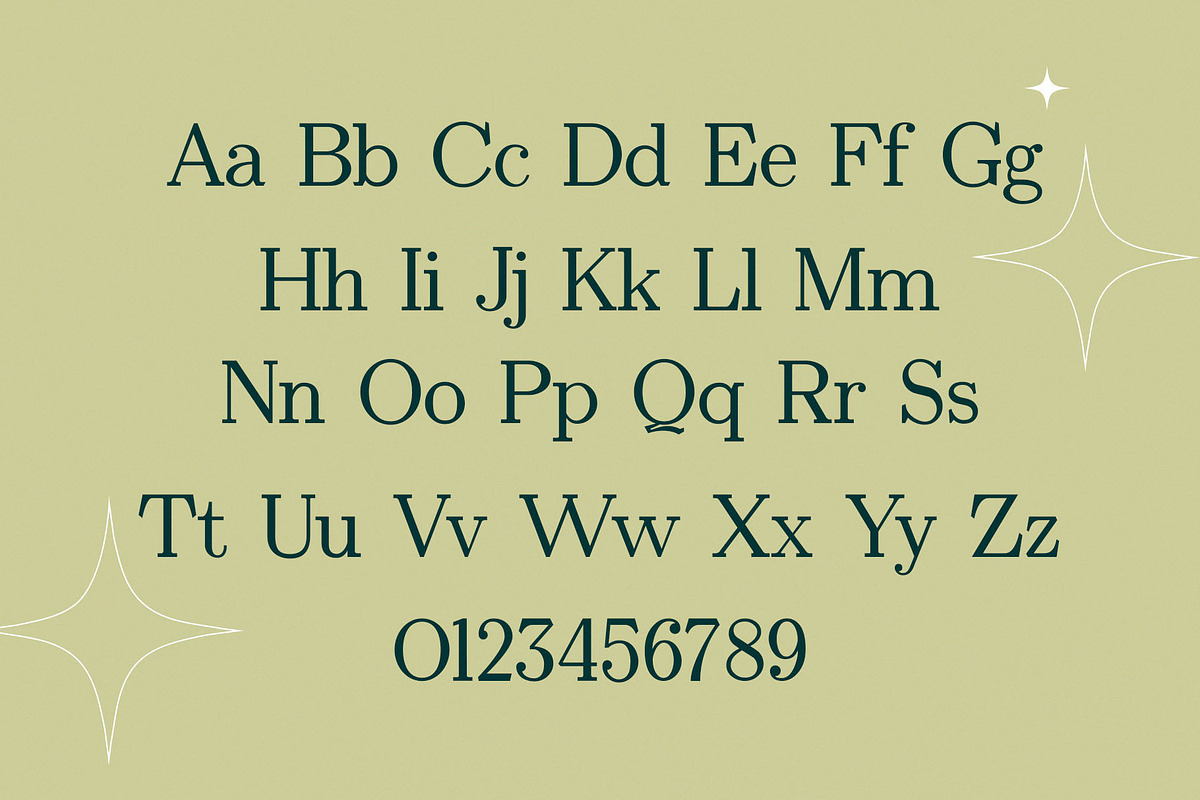 Rosela Elegant Serif Typeface, a Serif Font by Font Kingdom (Photo 2 of 10)