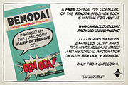 Benoda Emotive Bundle, a Handwritten Font by category4 (Thumbnail 6 of 6)