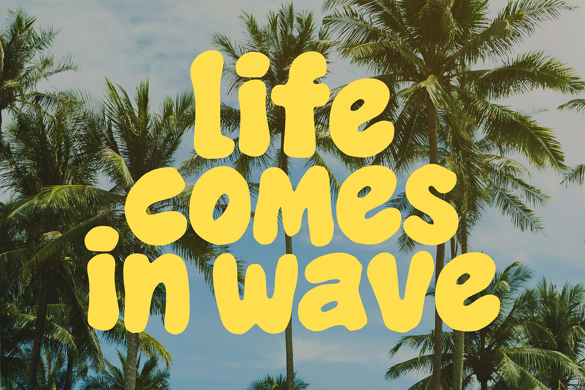Cycha Cockie a bold handwriting font, a Handwritten Font by Blankids Studio (Photo 5 of 9)